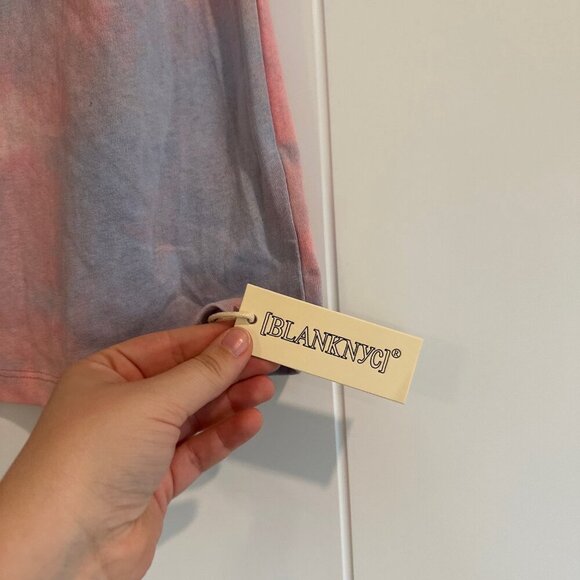 NWT BLANK NYC Tie-Dye Tank Top Size Large - Picture 5 of 7